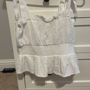 NWOT Copper Key White Top